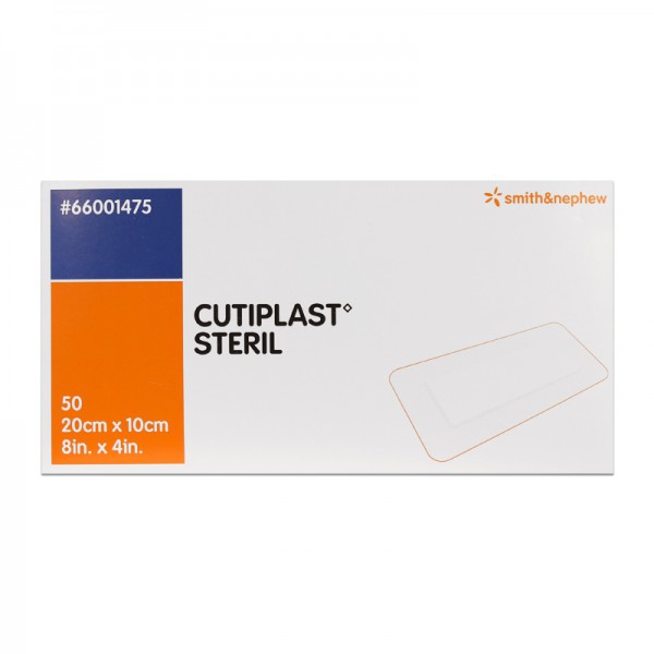 Cutiplast Steril 20cm x 10cm : Pansements stériles (boîte de 50 unités)